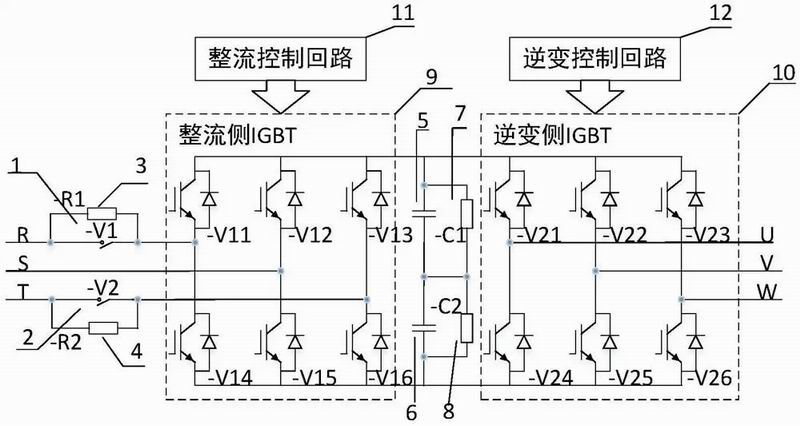 变频器主回路常见故障现象、原因和处理方法